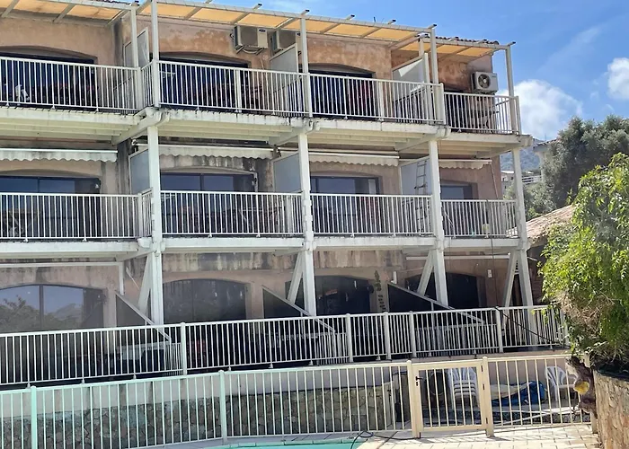 Appartement La Tour Genoise - Climatise Avec Piscine Partagee LʼÎle-Rousse